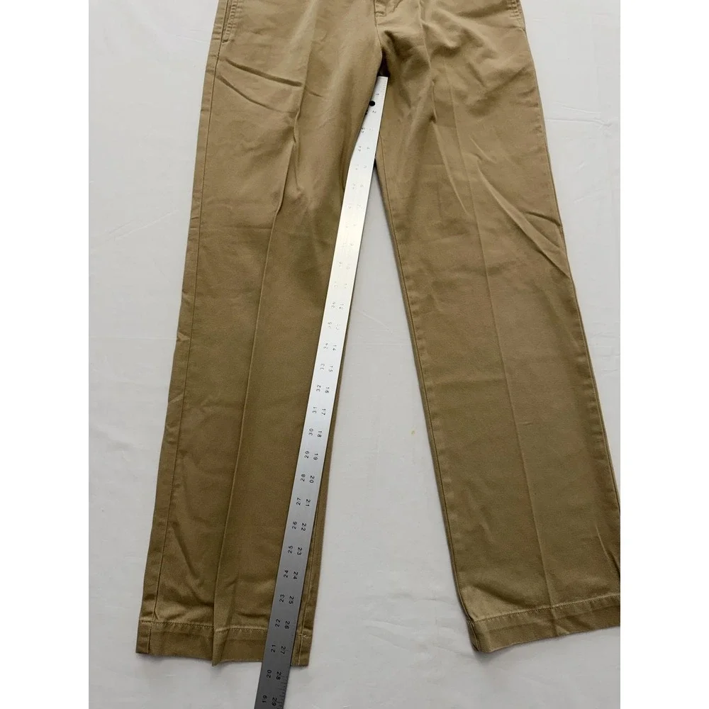 Polo Ralph Lauren Pants Boys 14 Khaki Chino Regular Fit Twill Cotton 27x27